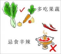 <b>痔疮患者的饮食忌讳</b>